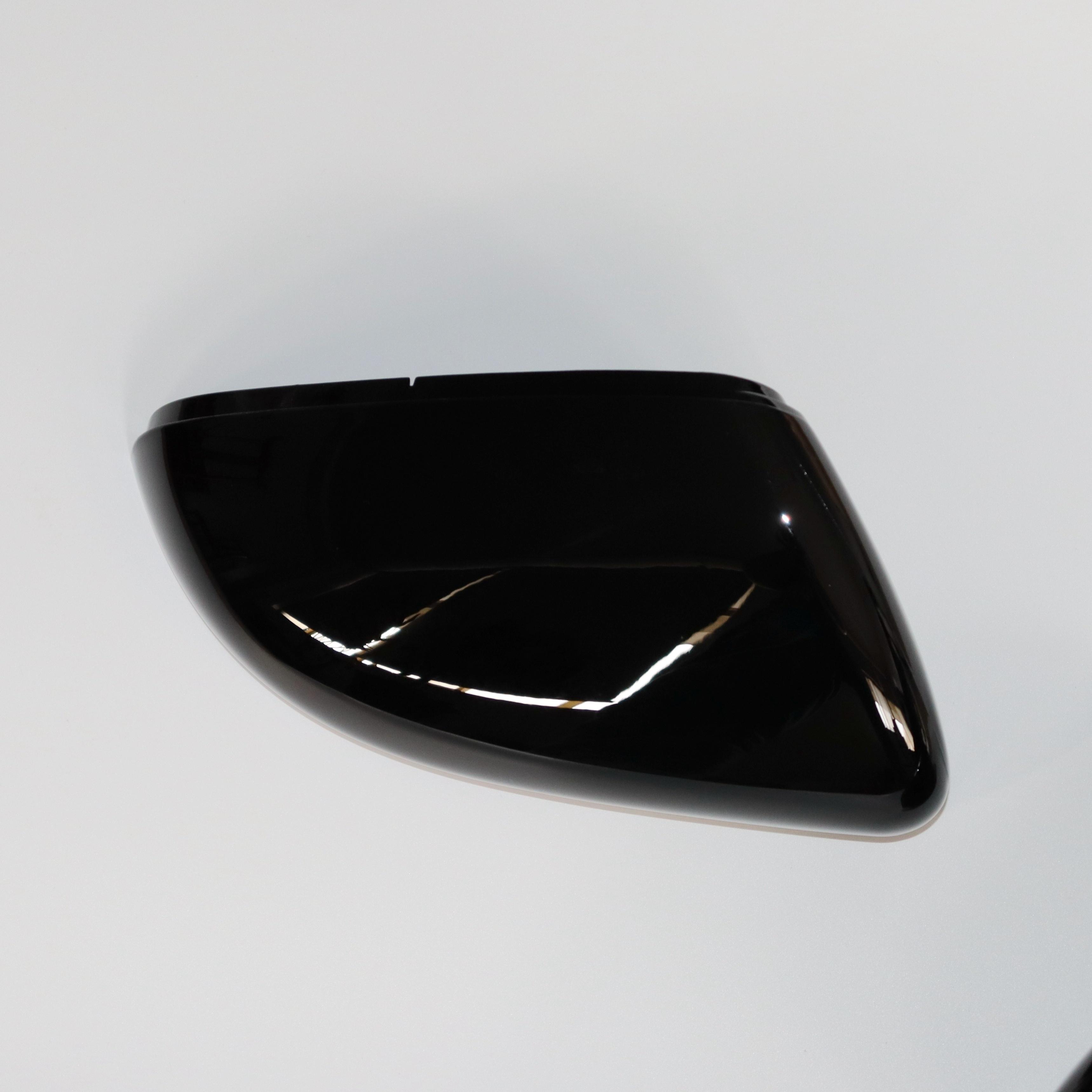 TEMU Suitable For Golf 6 Exterior Mirror Housing, Glossy Fiber Pattern Car Part