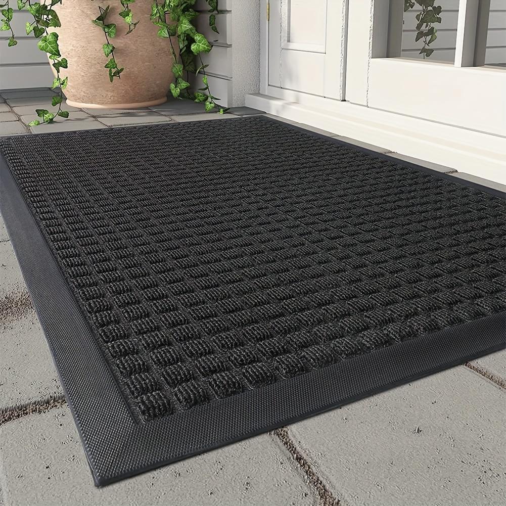 TEMU Welcome Home Non-slip Door Mat - Durable Rubber Backed, Entrance Rug For Indoor/outdoor Use