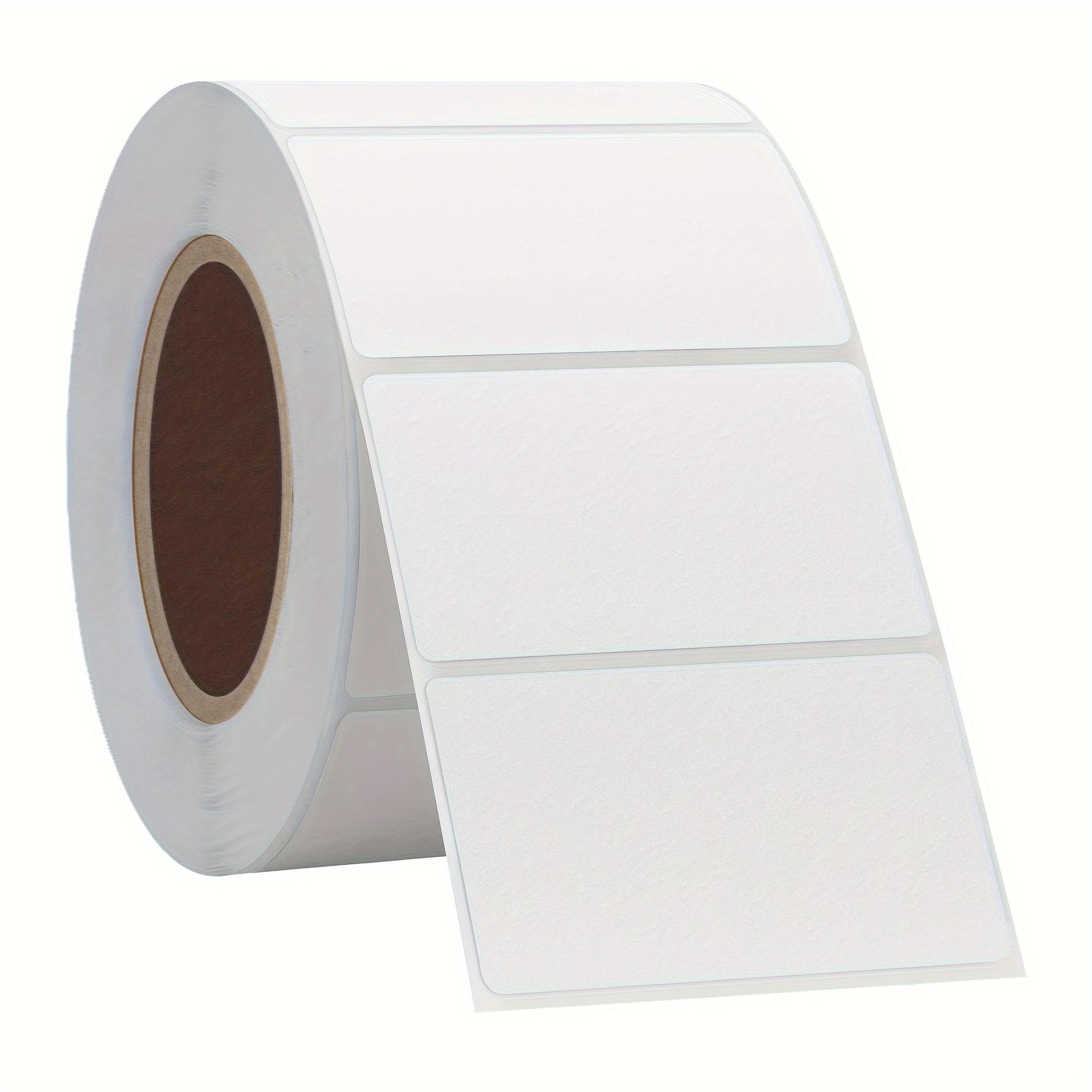 TEMU White Direct Thermal Labels - -resistant, Self-adhesive Sticker Roll For Barcodes & Address, Compatible Printers, Organizing, Diy Projects, And More, Thermal Label Stickers