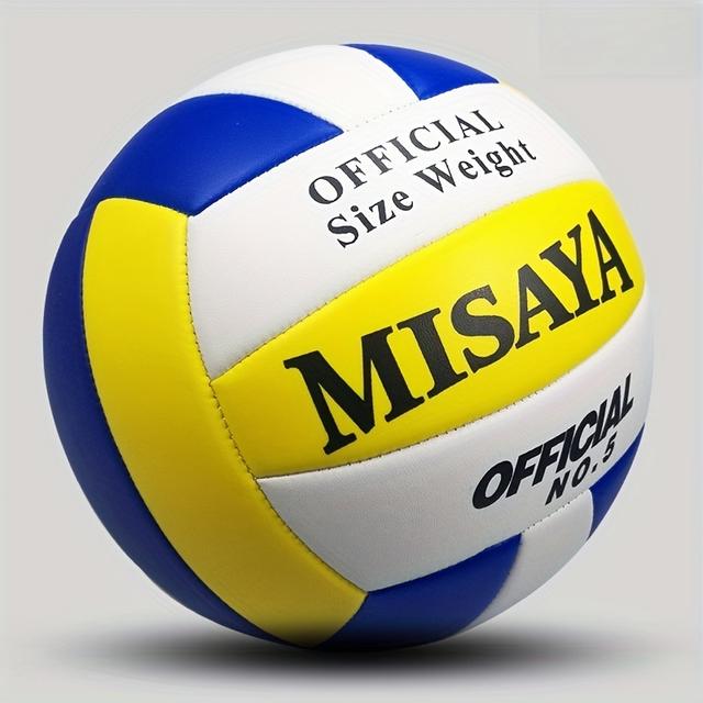 TEMU Size 5 Soft Volleyball, Machine-stitched Competition Volleyball, Training Ball, Exam Ball