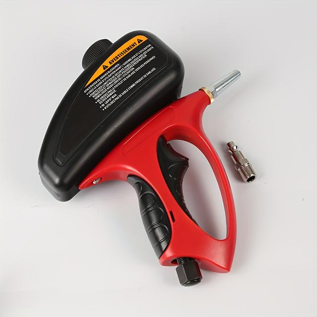 TEMU 1pc Sand Blaster Abrasive Air-powered Small Nozzle Pneumatic Sandblasting Metal Glass Anti-rust Sandblasting Rust Remover Manual Sand Blaster For Air Compressor Home Improvement Auto Repair Diy