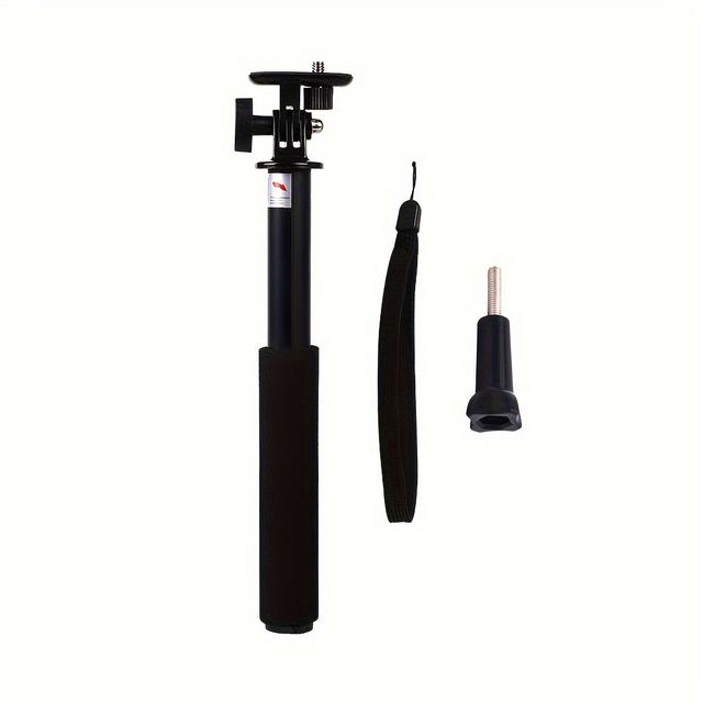 TEMU 29 Inch Aluminum Alloy Monopod Extend Pole Selfie Stick For Hero 12 11 10 6 5 Xiaomi Camera Accessory