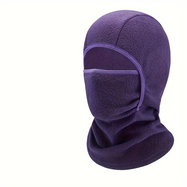 TEMU Barakla Máscara de Esquí Calentador de Cuello y Piernas Impermeable al Viento, Adecuada para Climas Fríos