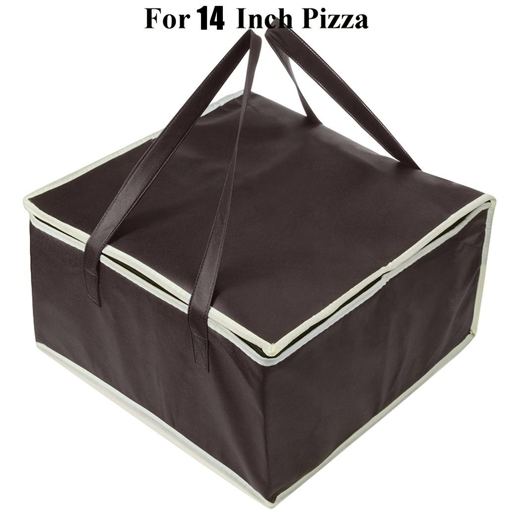 TEMU Insulated Non-woven Fabric Food Delivery Bag - 3mm Thermal Layer, Perfect For Seafood, Cake, - Portable Kitchen & Restaurant Carry Case