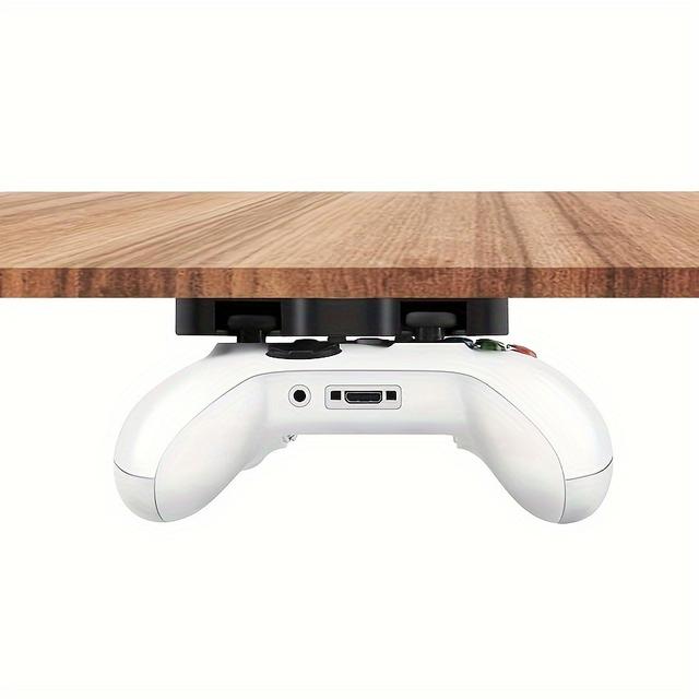 TEMU Stojak do przechowywania kontrolerów /S, wiszący stojak do przechowywania kontrolerów Switch Pro pod biurko, sprzedawany pojedynczo