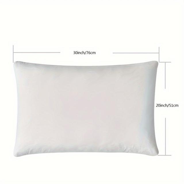 TEMU 1 Szt. Poduszki Z Kaczego Do Spania, Wysoka Waga Wypełnienia, Miękka Puszysta Poduszka Pod Szyję Do Sypialni Hotelu, Biała