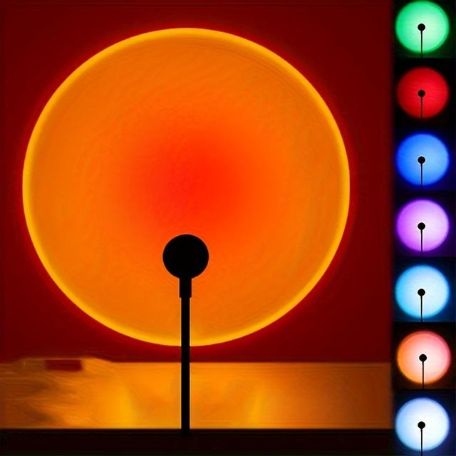 TEMU Mini Creative Multicolor , Usb Plug-in Environment Light With Button Color Adjustment, , Halloween, Christmas Decorations, Desk Accessories, Wall Art, Camping, Parties, Ideal Gift For Christmas