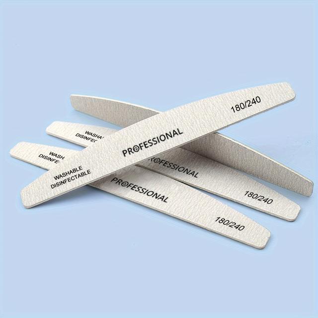 TEMU 10pcs Nail Polishing Files, Nail Block Buffer, Sanding Strip Rubbing Strip, Double Sided Polishing Strip Nail Files, Mini Fingernail Files, Manicure Pedicure Tool