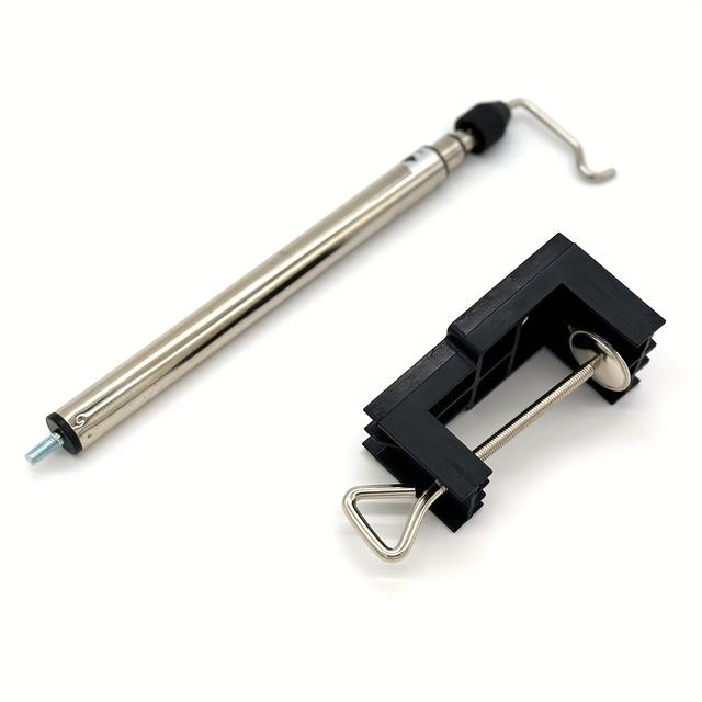 TEMU 1pc 360 stopni szlifierka obrotowa stojak akcesoria, Mini wiertarka wałek giętki, zacisk na stali elektryczny uchwyt do szlifowania uchwyt wieszak