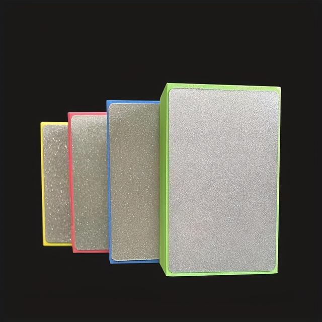 TEMU Diamond Hand Wipe Block Grinding Plate Handheld Polishing Tile Edge Trimmer Grinding Stone With Grains