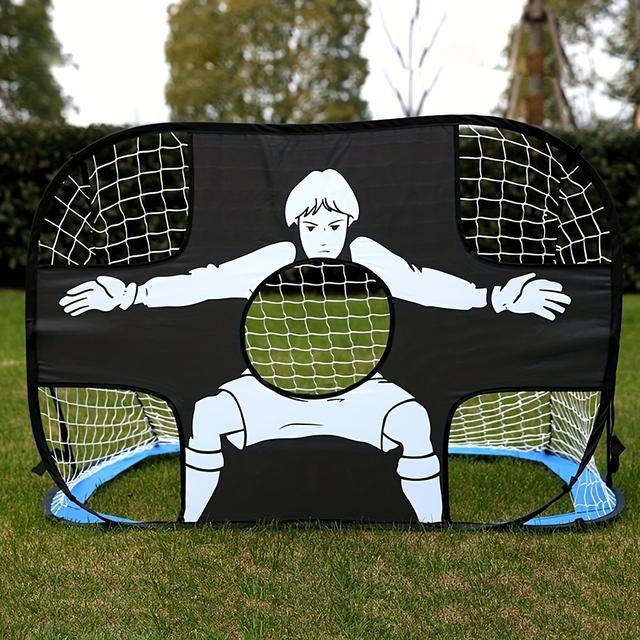 TEMU Portable Soccer Goal Net Made Of Durable Nylon, Designed For Both Indoor And . Ideal For Players Of All Levels, From Beginners To Professionals, And Perfect For Enhancing Soccer Skills