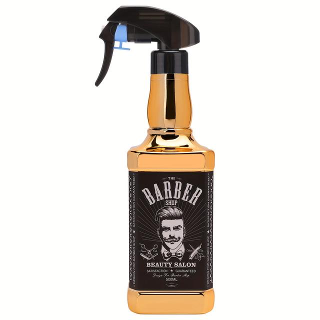 TEMU Electroplating Retro Oil Head Watering Can Hairdressing Spray Bottle Barber Shop Special Spray Bottle Hair Salon Stylist Spray Bottle