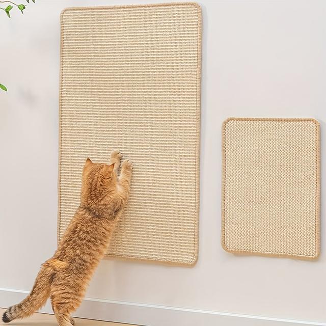 TEMU Natural Sisal Mats For Cats To Scratch, Designed To Carpets And Sofas