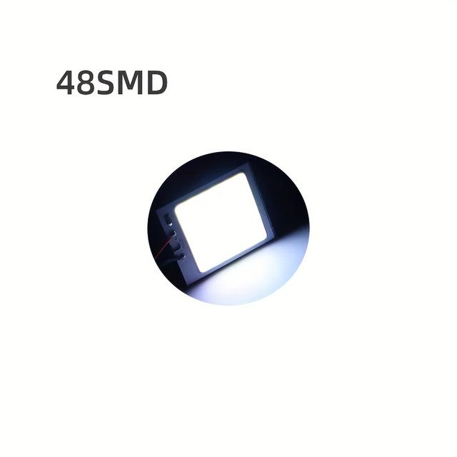 TEMU 4pcs Car Interior Accessories 18/ Smd T10 4w 12v Cob Car Interior Panel Led Lights Lamp Bulb Light Car Panel