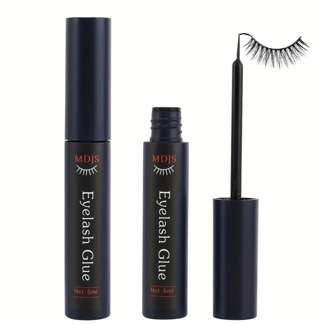TEMU False Eyelash Glue Non-irritating Quick-drying Black Glue