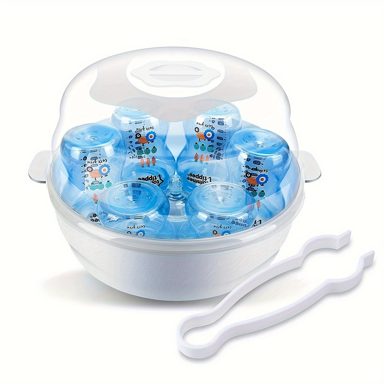 TEMU Bottle Bottle Microwave Steam Sterilizer, Disinfection Box, Halloween Christmas Thanksgiving Day Gift