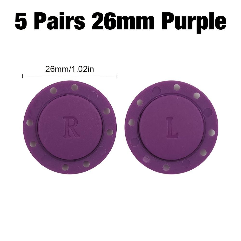 TEMU 5 Pairs 22/26mm Invisible Magnet Button For Sewing Supplies Jacket Cardigan Concealed Clothing Decoration