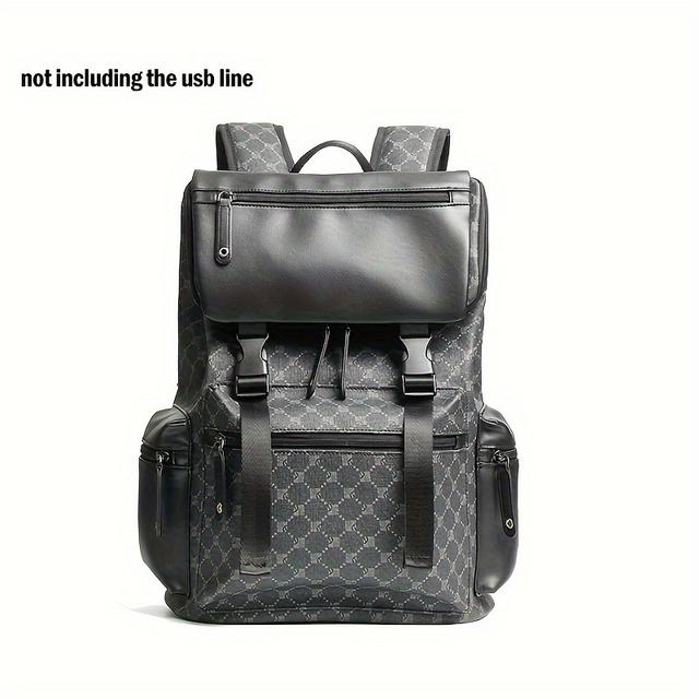TEMU Men's Business Casual Outdoor Computer Backpack Christmas Gift Father's Day Valentine's Day Holiday Present