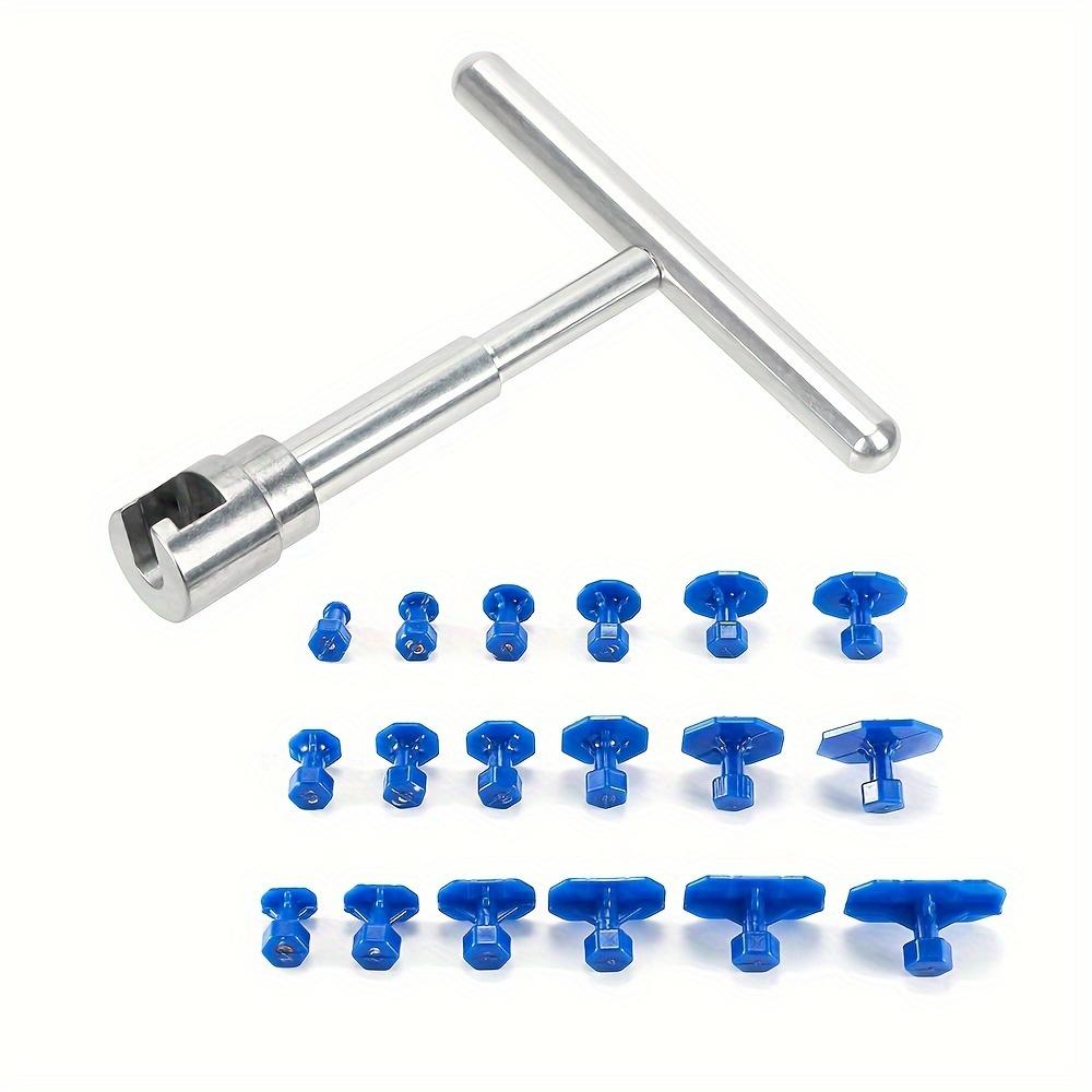 TEMU Car Dent Repair Tool Set Auto Body Part Mechanical Sheet Metal Paintless Dent Removal Puller Kit Professional Hand Tools Kit Set