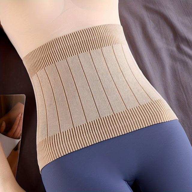 TEMU Temperature Warm Waist Belt, Belly Protection, Warm , Warm Stomach, Warm Back, Anti-cold, Waist Shaping, Abdominal Binding Belt For Women