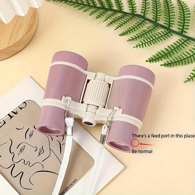 TEMU 1pc Children's 4x30 Children's Toy - Suitable For Boys And Girls Bird Watching, Education, Learning, Hunting, Hiking, Birthday Gifts