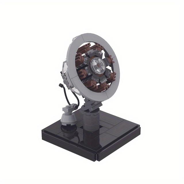 TEMU Movie Series Arc Reactor Energy Reactor Building Block Toy Model Ornament Birthday Gift Christmas Halloween Gift