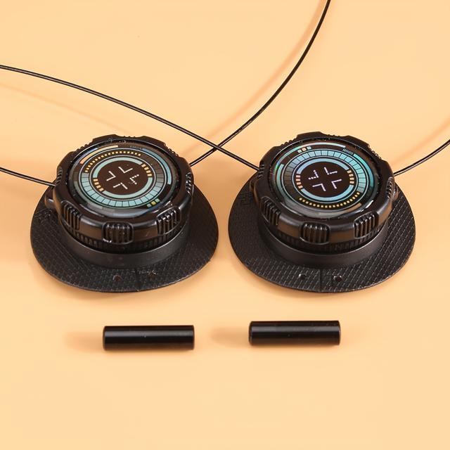 TEMU 1 Pair Of Metal Wire Automatic Shoelaces, Outdoor Sports Shoes Shoelaces Do Not Need To Be Tied, Quickly Lock The Shoelaces