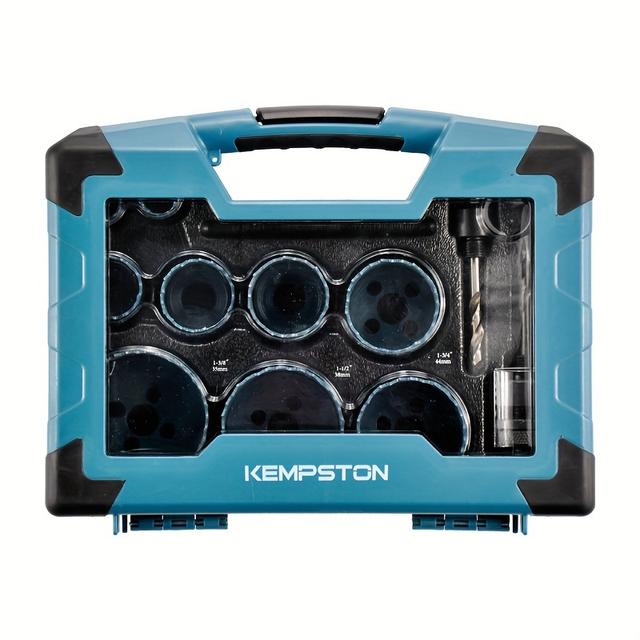 TEMU 11pcs Set, 19-64mm For Plastics, Pipes, Wood, Fiberboard, Sheets, Soft Metals, Etc.