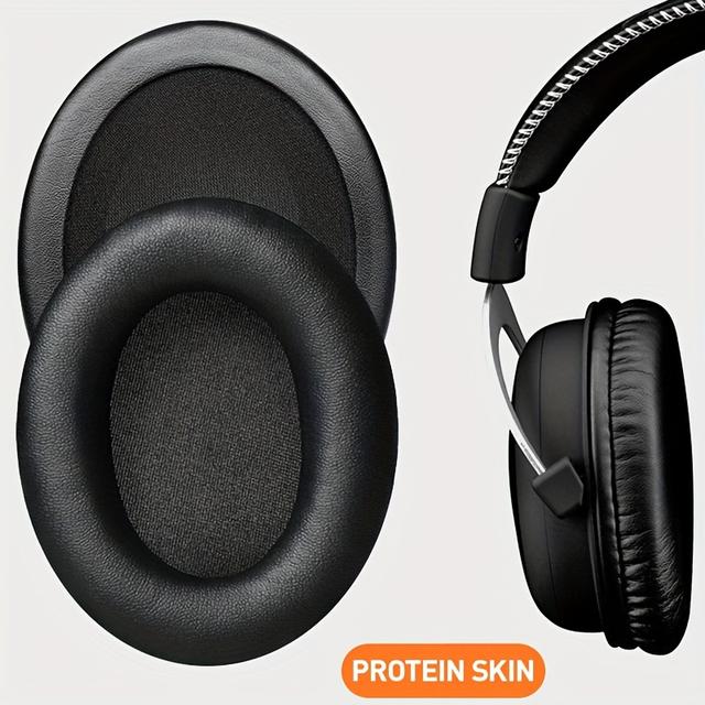 TEMU เหมาะสำหรับ HyperX , tomahawk, storm หูฟังแผ่นรองหู