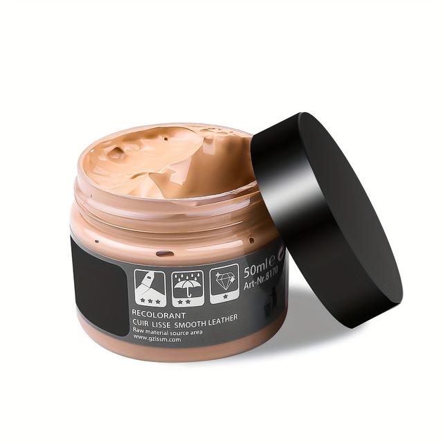 TEMU Car Leather Repair Cream Home Leather Renovation Tool Suitable For Leather Bags, Leather Shoes, Leather Sofas And Other Leather Products