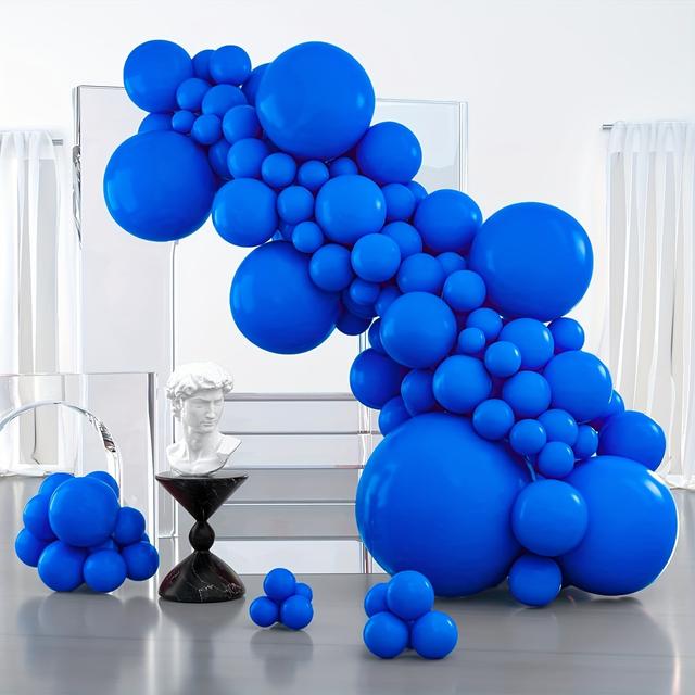 TEMU 133pcs Royal Balloon Set - Weddings, Birthdays, Valentine's Day & More - Versatile Party Decorations For Indoor Celebrations, New Year's, Proposal, Carnival Event, Background Decoration