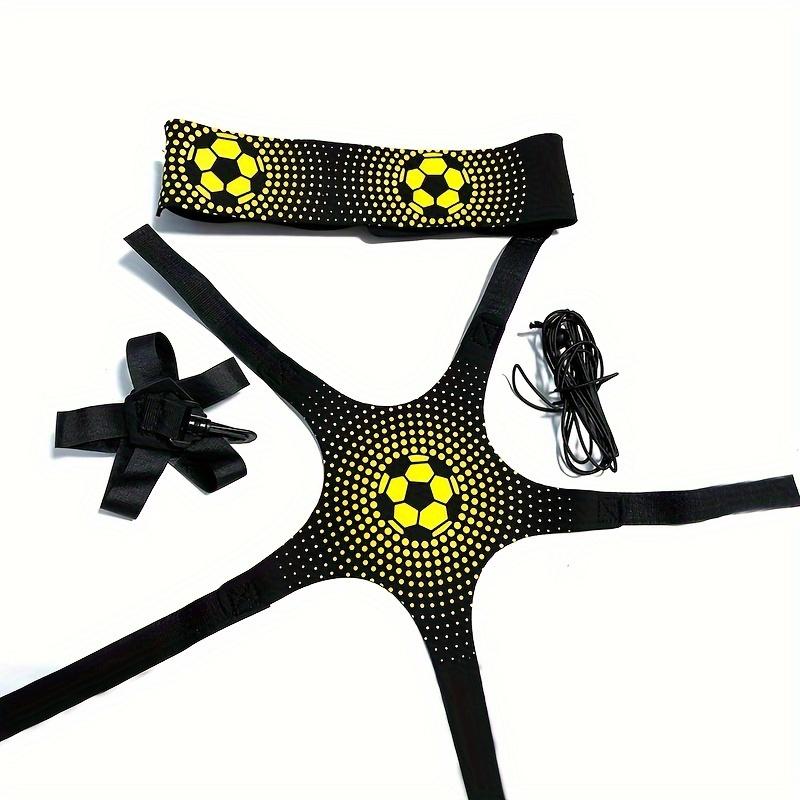 TEMU Football Kick Trainer For Single Practicing, Adjustable Elastic Soccer Ball Auxiliary Training Equipment, Football Training Belt