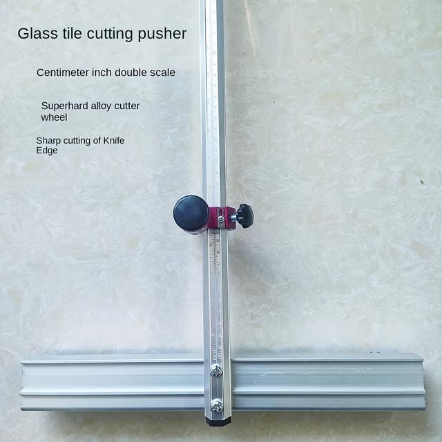 TEMU Glass Tile Cutting Push Knife Precision Glass Tile Cutting Knife Professional Manual Glass Tile Cutting Knife Suitable For Glass Tile Ceramics Large Size Glass Tile Treadmill Opening Device