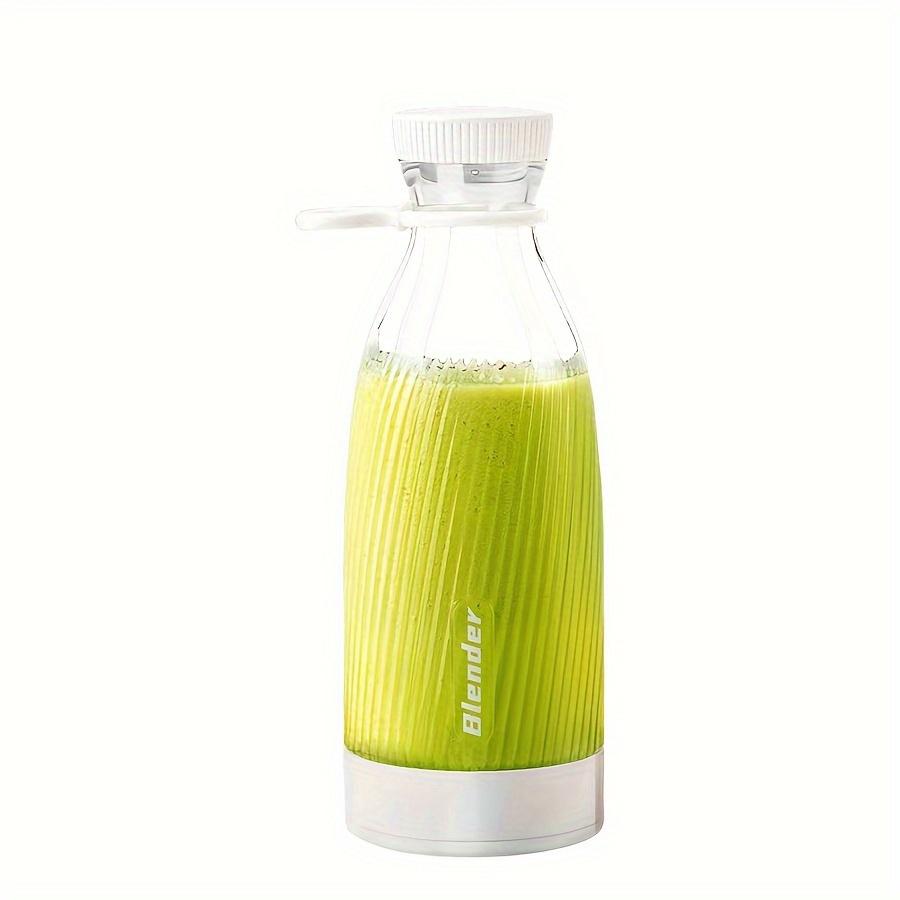 TEMU Juicer Blender Juice Mixer Mini 500ml Wireless Portable Household Usb Charging 6 Blade Gift Juice Cup, Personal Size Blender For Smoothies And Shakes, Home Fruit Blender For Kitchen, Home, Travel