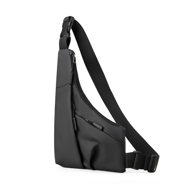 TEMU 1pc Men's Chest Bag, Shoulder Bag, Bag, Casual Versatile Chest Bag, Multi-functional Messenger Bag