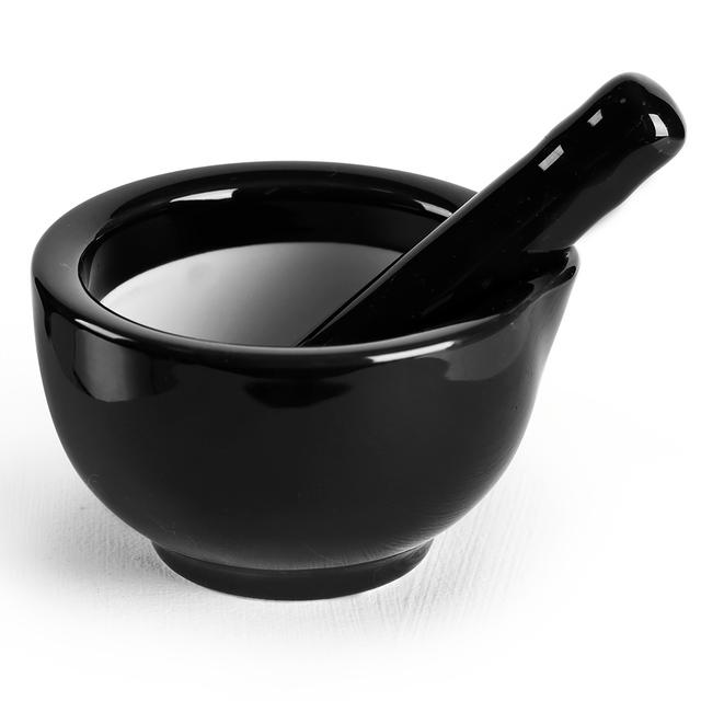 TEMU A Small Ceramic Grinding Bowl With A Ceramic Pestle, Suitable For Grinding Traditional Chinese And Western Medicines, Measuring 3.3*1.97 Inches And 3.5 Ounces, In