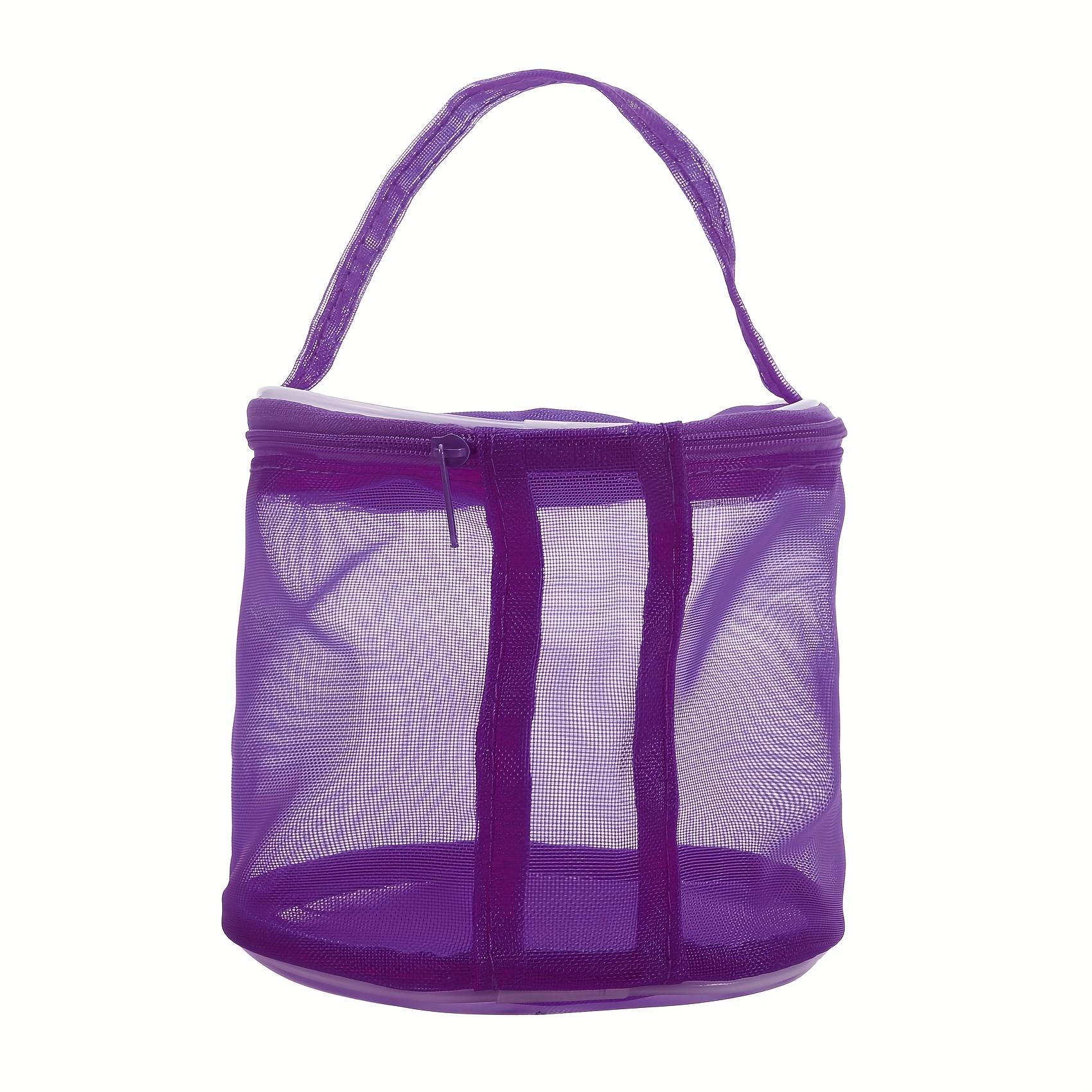 TEMU Handmade Knitting Tool Crochet Yarn Storage Bag Mesh Yarn Storage Bag