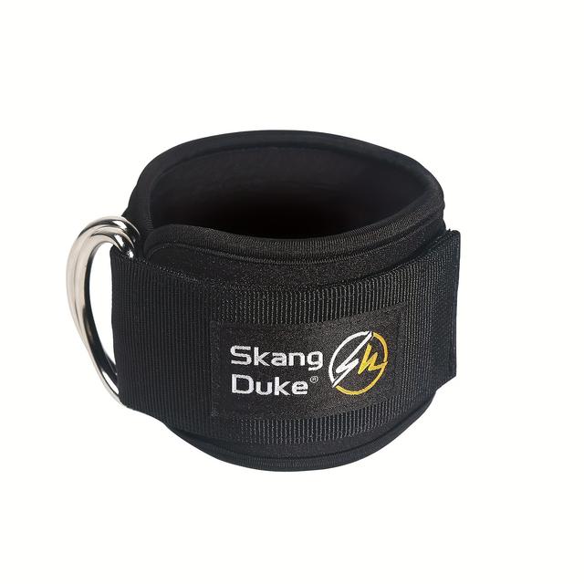 TEMU [1pc Neoprene Ankle Cuff Support] 1pc Skdk Adjustable Neoprene Ankle Cuff Support - Synthetic Rubber Ankle Brace For Weightlifting, Fitness & Workout Leg Extension - Universal Fit