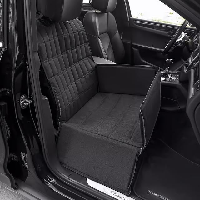 TEMU Dog Car Front Seat Cover Pet Car Seat Anti-slip Protective Mat Seat Cushion Socket Car Universal Seat Cover