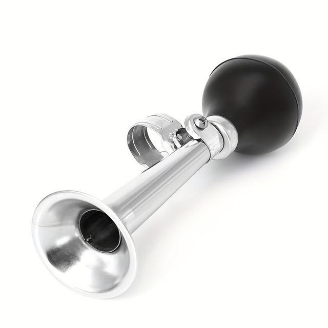 TEMU Bicycle Bike Cycling Retro Metal Air Horn Bell Bugle Trumpet