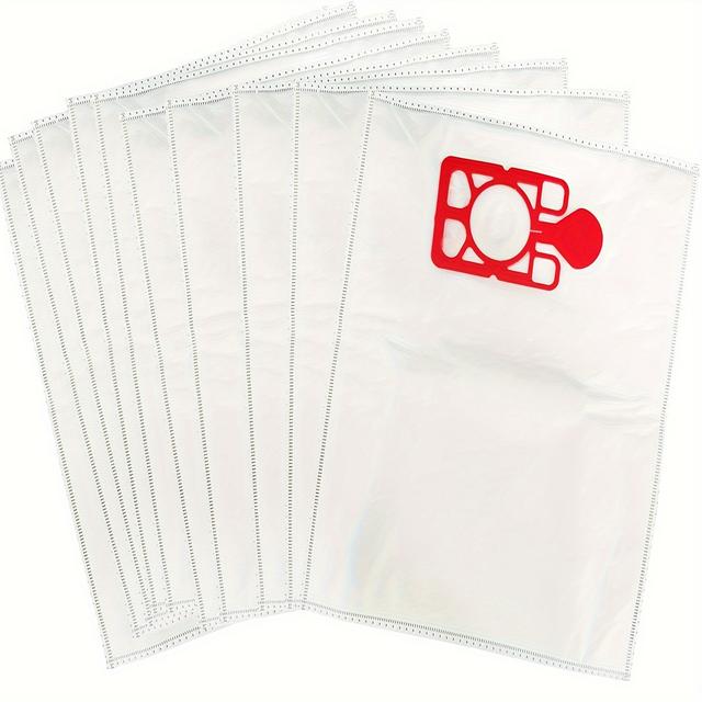 TEMU 10 Pack Compatible With Numatic Henry Dust Bag,henry Basil, David, , , Rucksack Homecare, , And Vacuum Cleaner Microfibre Poly Dust Bags