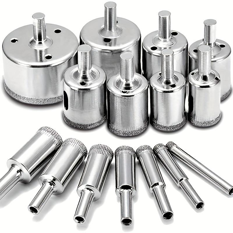 TEMU Set Of Drill Bits With Diamond Coating For Tiles, Marble, Glass, And Ceramics, Suitable For Drilling Ranging From 6mm To 32mm (0.23 To 1.26 Inches)