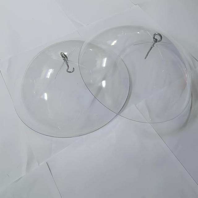 TEMU Outdoor Bird Feeder Protective Cover, Hanging Rain Shelter For Winter Bird Feeding, Snow Cover For Outdoor Use, Squirrel-proof Barrier For Wild Bird Feeders