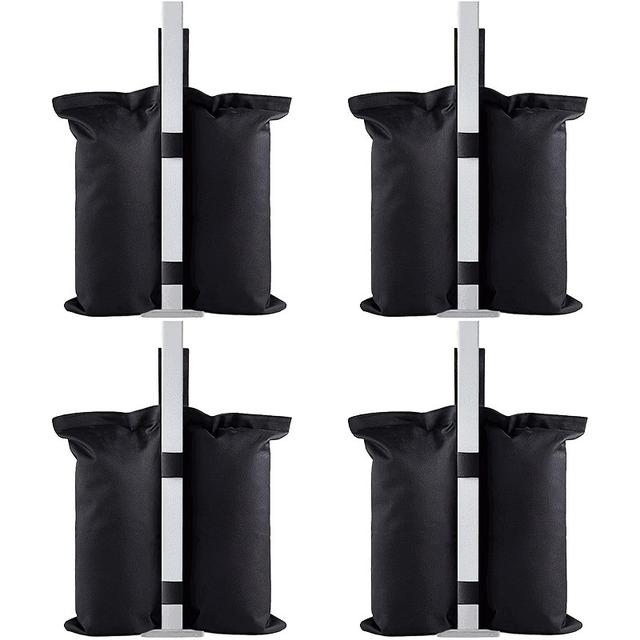 TEMU Gazebo Weights Bags, 4 Pack Gazebo Sand Weights, Heavy Duty Sand Weight Bags, Leg Weights For Pop Up Canopy Tent Sun Shades, , Umbrella, Parasols, Trampolines Weighted Feet Bag