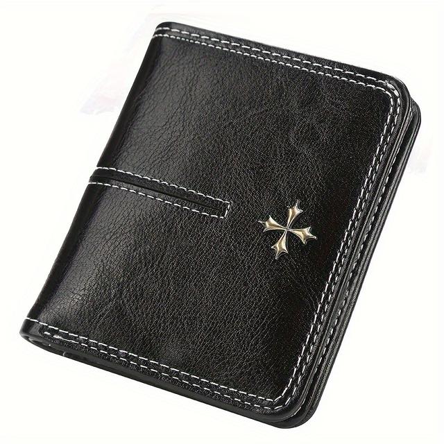 TEMU Fashionable Women's Wallet, Casual Faux Leather Credit Card Holder, Versatile Luxury Handbag And Wallet.