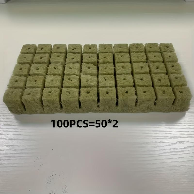 TEMU 50/100/200/300//600pcs Mini Compressed Rock Cubes, No Electricity Required, Courtyard Planting Spring Story