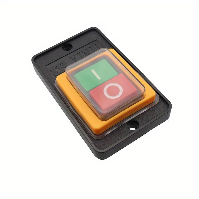 TEMU 1pc Push Button Switch No/ Switch Box Start Stop Switch