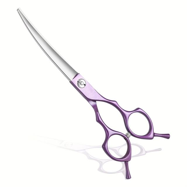 TEMU Pet Grooming Scissors Professional Grooming Shears Stainless Curved Scissors For Grooming Grooming Tools
