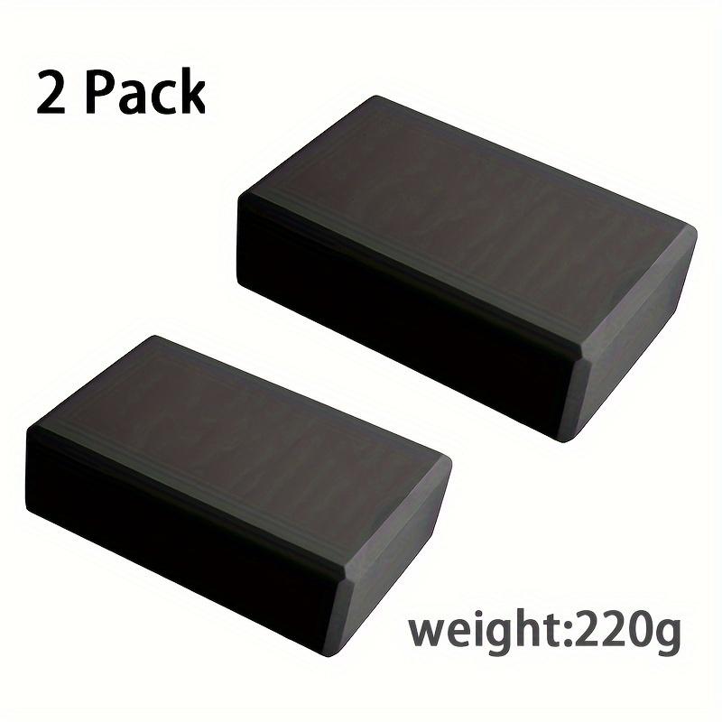 TEMU High-density Eva Yoga Blocks 2-pack, Non-slip Stretching Aid For And Pilates With Beveled , And Lightweight Fitness Bricks