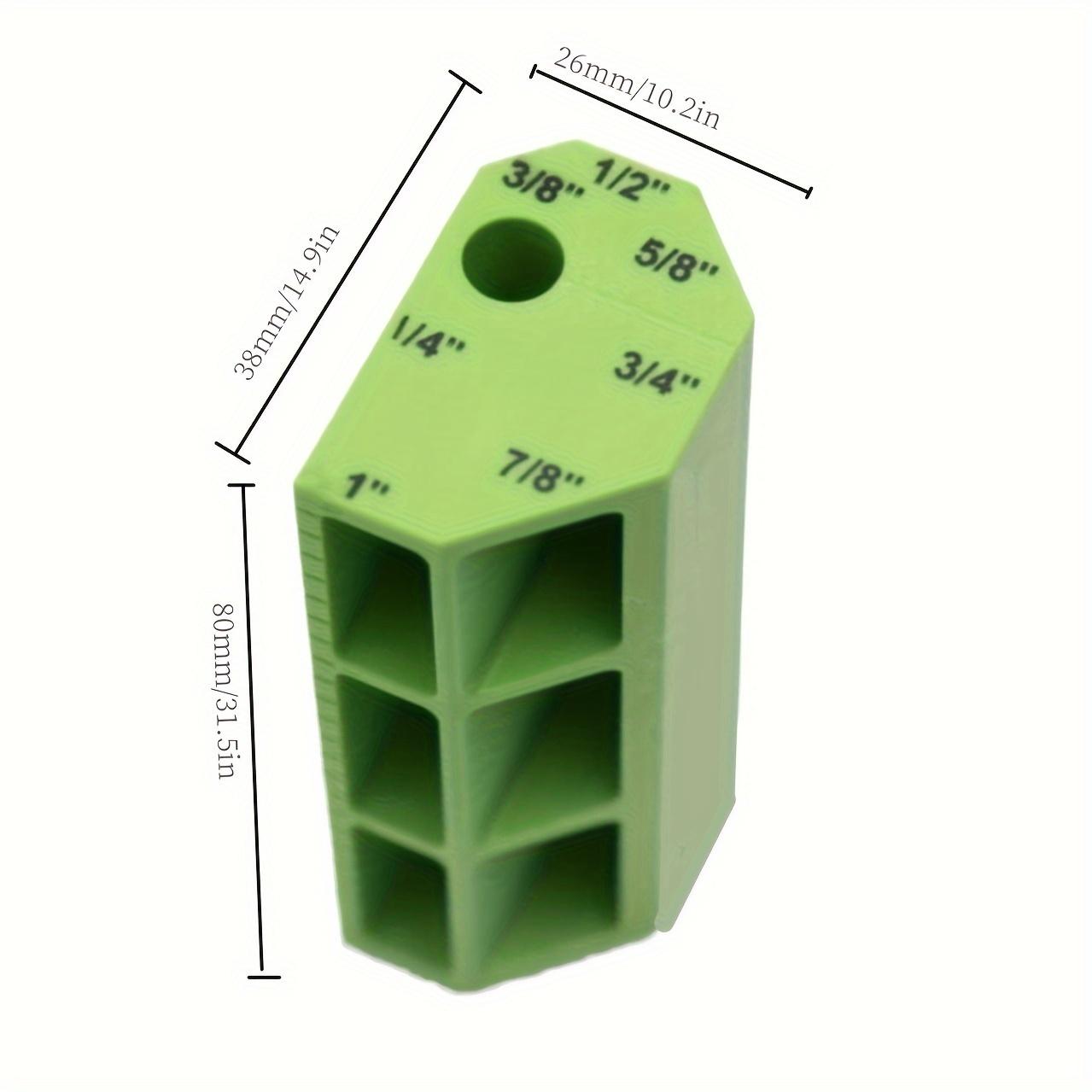 TEMU Precision Plastic Horizontal Line Marker - Fine Point, Left-handed Design Tool For Measuring And Layout